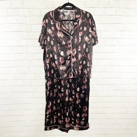 Jason Wu Two Piece Pajama Set Includes Button Front Shirt & Pants Women's Large - Picture 4 of 12